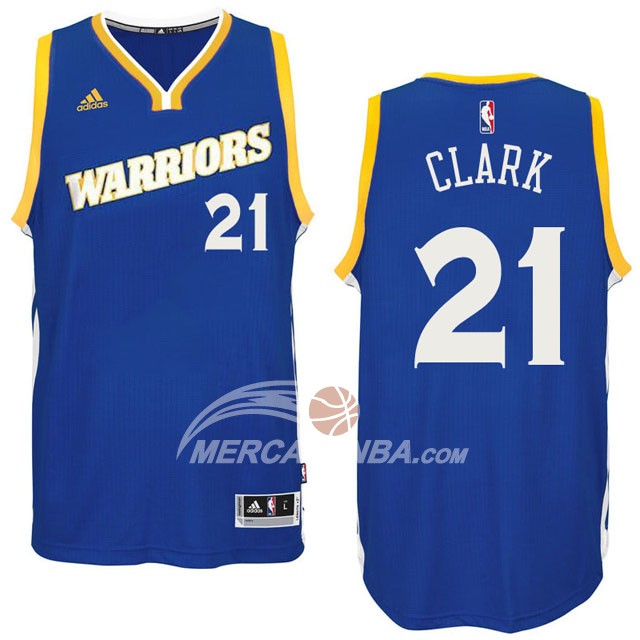 Maglia NBA Clark Golden State Warriors Azul